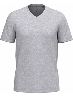 Kariban K 357 Pánske tričko s výstrihom do V 20.K357 oxford grey