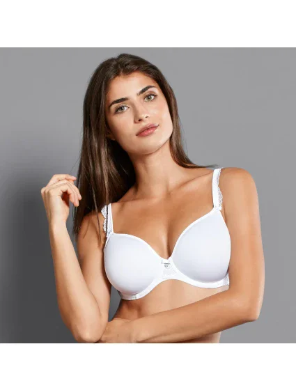 Podprsenka s kosticami Selma s dištančnými košíčkami 5637 biela - RosaFaia Podprsenka s kosticami Selma s dištančnými košíčkami 5637 biela - RosaFaia