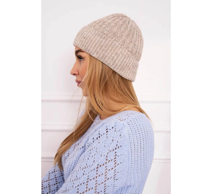 Tenká čiapka Grace K211 svetlo béžová Tenká čiapka Grace K211 svetlo béžová