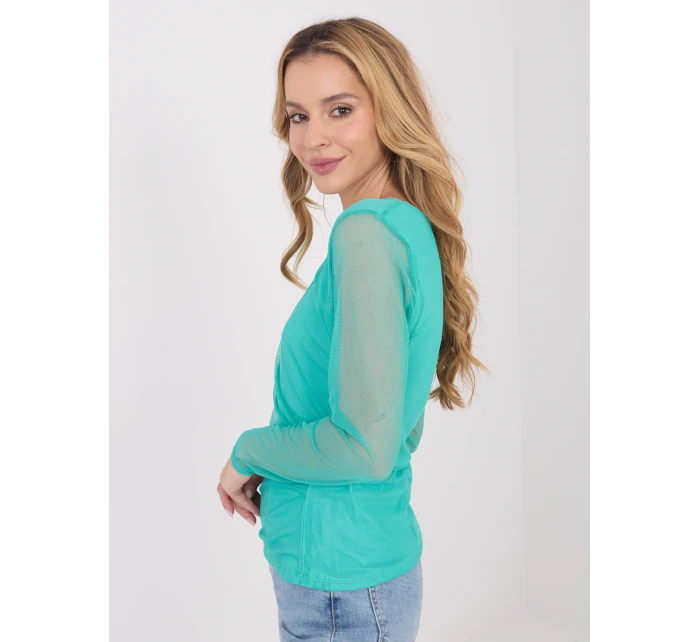 Bluzka IT BZ model 21886109 turkusowy - FPrice