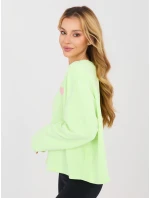 Mikina MJ BL Q2101.84 svetlozelená