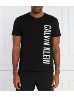 Pánske plážové tričko KM0KM00998 BEH black - Calvin Klein