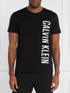 Pánske plážové tričko KM0KM00998 BEH black - Calvin Klein