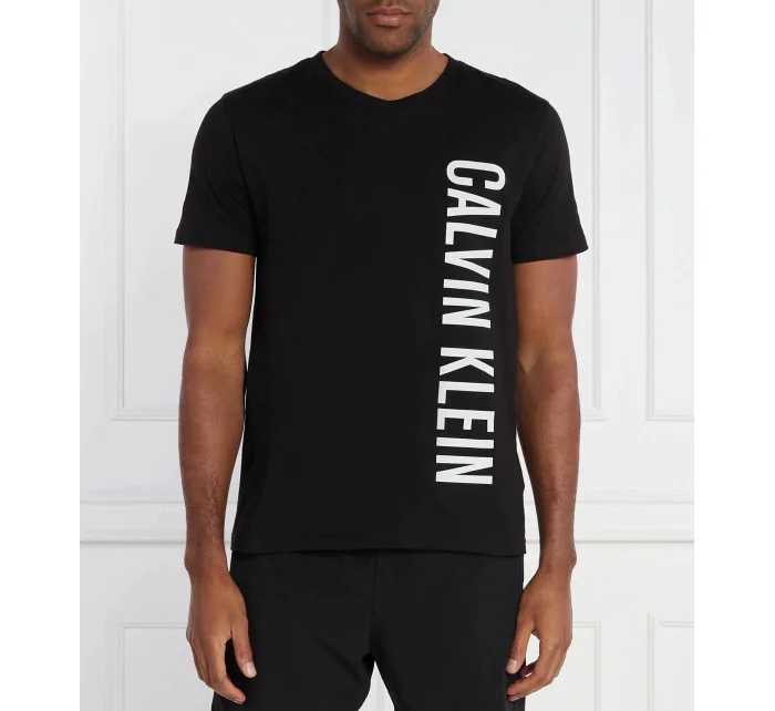 Pánské plážové tričko model 19509068 BEH černé - Calvin Klein