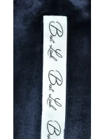 Krátky dámsky župan De Lafense 626 Abigail, kapucňa