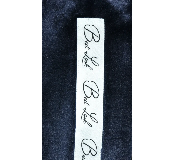 Krátky dámsky župan De Lafense 626 Abigail, kapucňa