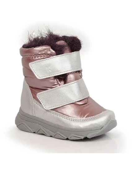 Nepromokavé sněhule s membránou na suchý zip Jr model 17829297 - Kornecki Nepromokavé sněhule s membránou na suchý zip Jr model 17829297 - Kornecki