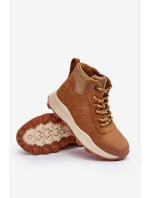 Dětské zateplené trekové boty Trapery Camel Big Star model 21637375 - Big Star Shoes