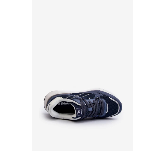 Sneakersy Buty Sportowe Męskie INBLU IU000006 Granatowe