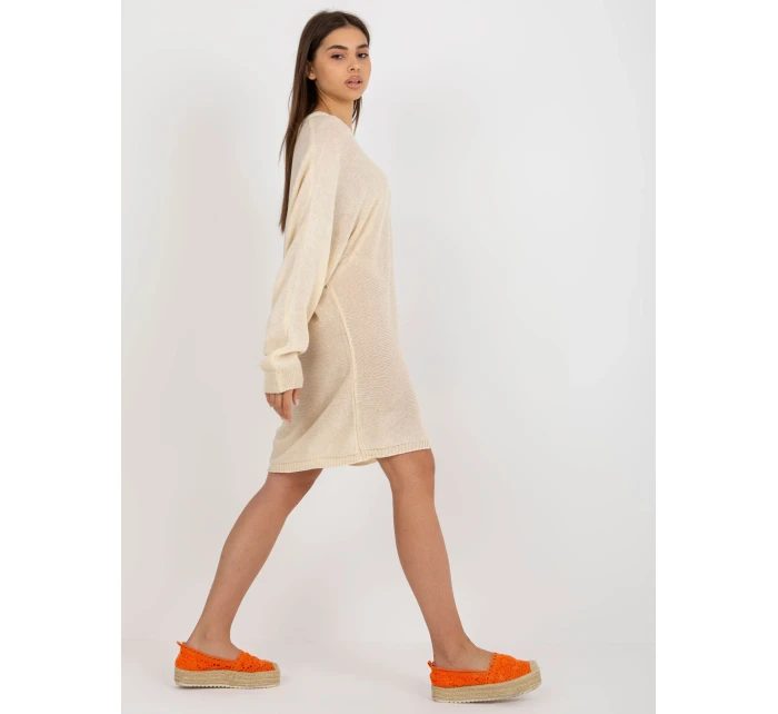 Dámsky sveter BA SW C1001.57P svetlo béžová - FPrice