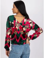 Halenka DHJ BZ tmavě zelená model 17339370 - FPrice Halenka DHJ BZ tmavě zelená model 17339370 - FPrice