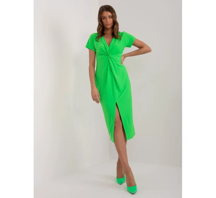 Sukienka DHJ SK model 21864912 jasny zielony - FPrice