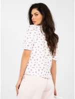 Bluzka MI BZ model 21948929 biały - FPrice Bluzka MI BZ model 21948929 biały - FPrice