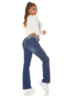 Sexy Highwaist ripped Bootcut Jeans