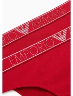 Dámske tangá 2PACK 163333 3F223 00173 červené - Emporio Armani
