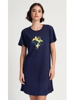 Dámska nočná košeľa s krátkym rukávom Paula