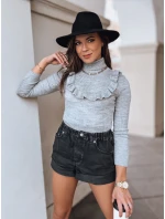 Dámský svetr NOAH světle šedý Dstreet model 21964190 - FashionStreet