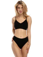 Dámske Bikiny Bamboo Black - JULIMEX - 100 dní Vrátenie tovaru