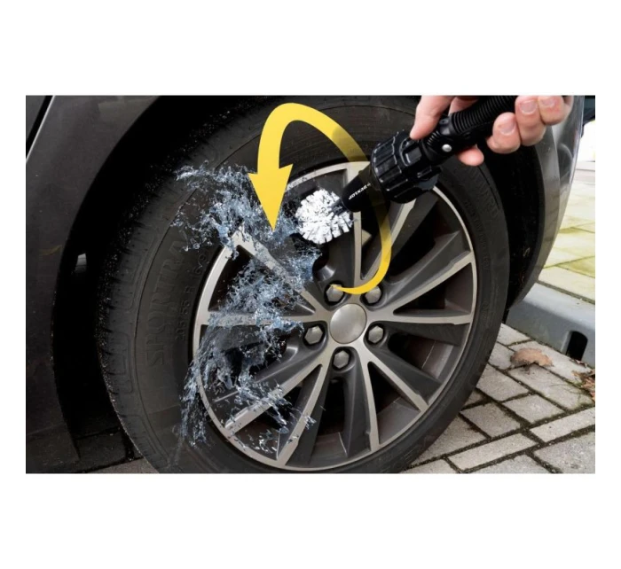 ROTAČNÁ KEFA NA ČISTENIE KOLIES DUNLOP S DĹŽKOU 36,5 CM