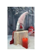 DÁMA ŠKRIATOK S HUŇATÝM KLOBÚKOM 45+36CM