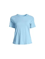 Dámske tričko CASALL Essential Tee, modrá farba Dámske tričko CASALL Essential Tee, modrá farba