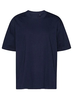 Neutral T 60011 Oversize bio tričko s potlačou „Tiger“ 77.T011 tmavomodré