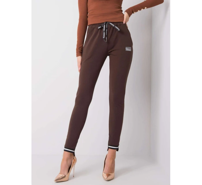 Tepláky RV DR 5773.18X tmavo hnedá