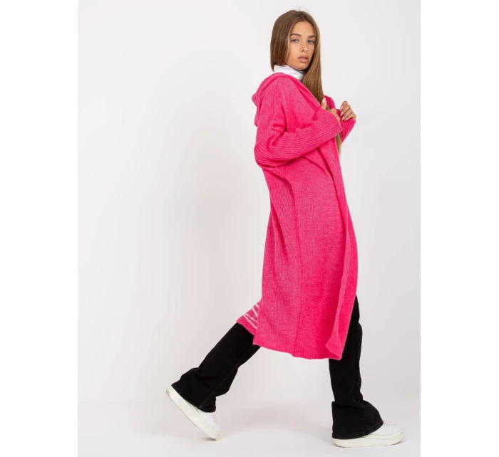 TW SW BI sveter M56.35 fluo ružový