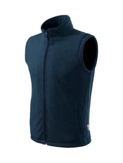 Next fleecová vesta unisex navy blue 02 (štítok značky) Next fleecová vesta unisex navy blue 02 (štítok značky)
