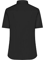 JN keprová halenka s krátkým rukávem 02.0 black model 22488337 - Daiber JN keprová halenka s krátkým rukávem 02.0 black model 22488337 - Daiber