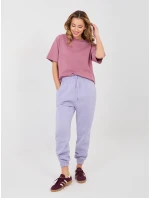 Tepláky CLM DR 1107.98 svetlo fialové