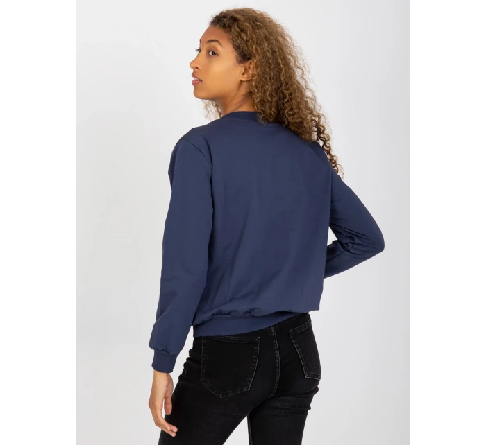 Mikina RV BL 8229.69P tmavo modrá