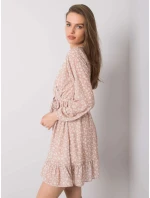 Šaty TW SK BI model 15151241 béžová - FPrice Šaty TW SK BI model 15151241 béžová - FPrice