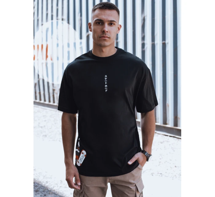 Pánské tričko s potiskem černé Dstreet model 21975588 - FashionStreet