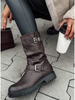 Dámske krátke hnedé topánky WORKENNA FashionStreet ZY0543