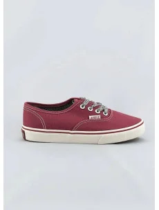 Tmavo ružové dámske šnurovacie tenisky (A8879)