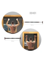 Posilňovacia tyč HMS DD401 s rovnou šírkou 98-133 cm