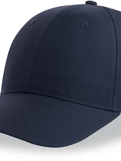 Atlantis Headwear Recy Six 6-panelová bejzbalová čiapka 33.0117 tmavomodrá