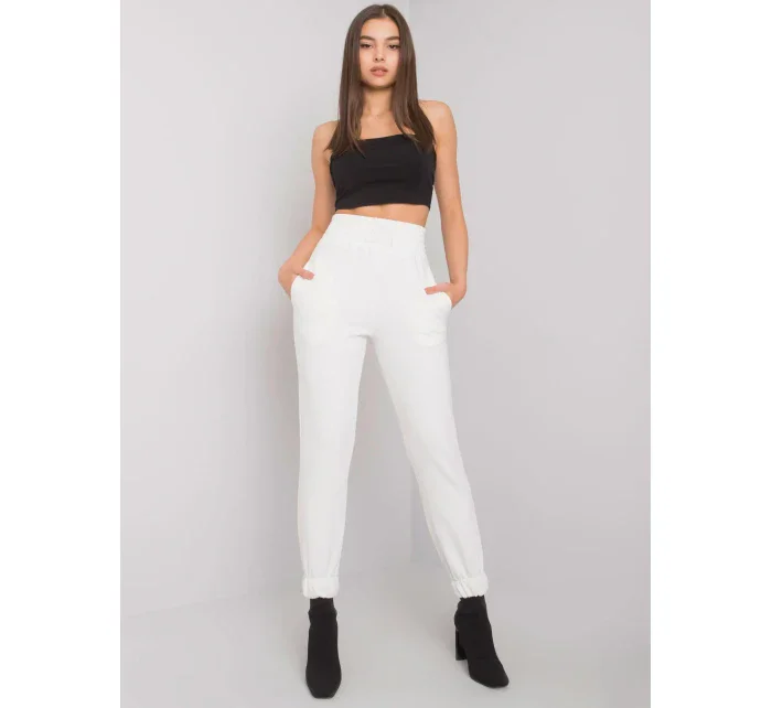 Tepláky FE DR model 16161997 ecru - FPrice Tepláky FE DR model 16161997 ecru - FPrice