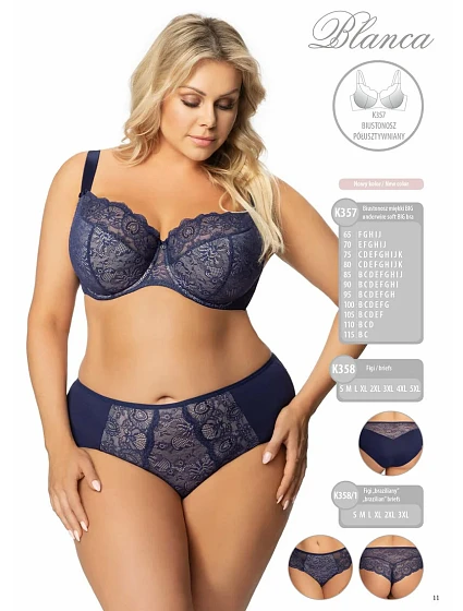 Polovyztužená dámská podprsenka model 17344999 - Gorsenia