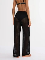 Plážové háčkované nohavice MyWear - BLACK - TRIUMPH BLACK - TRIUMPH