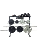 HMS STR12 Prémiový stojan na dosky a činky