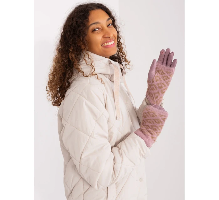 Rukavice AT RK 2310.61 tmavoružová