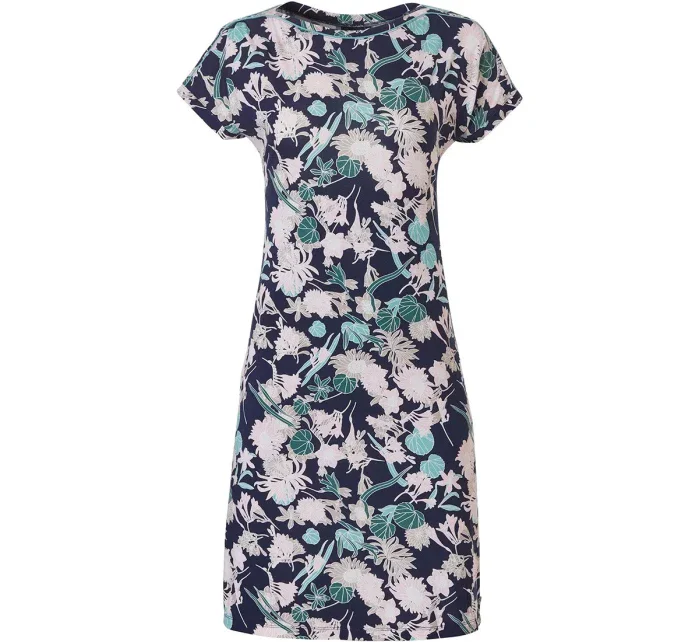 Dámska nočná košeľa 15231-316-2 tm.modrá-potlač - Pastunette