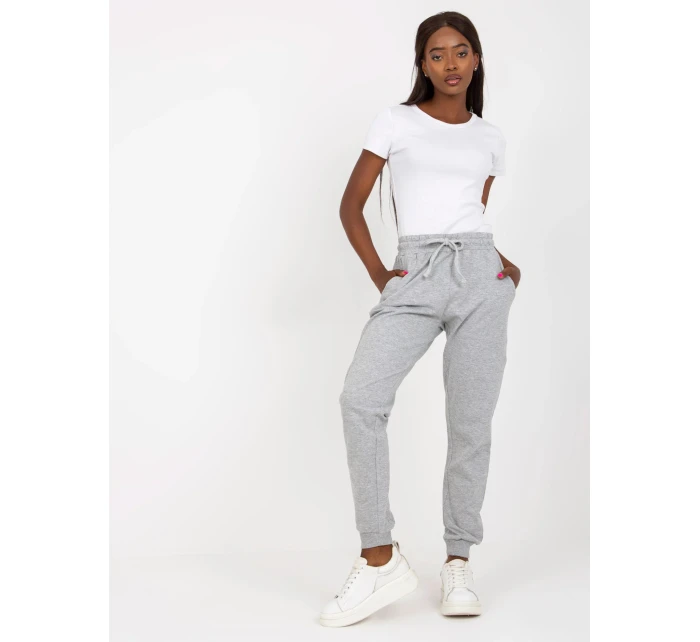 Dámske tepláky B 006.02 sivé - FPrice