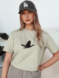 Dámske tričko BRILD pistáciová FashionStreet RY2528