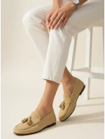 Dámské žluté semišové mokasíny Dstreet model 21996098 - FashionStreet