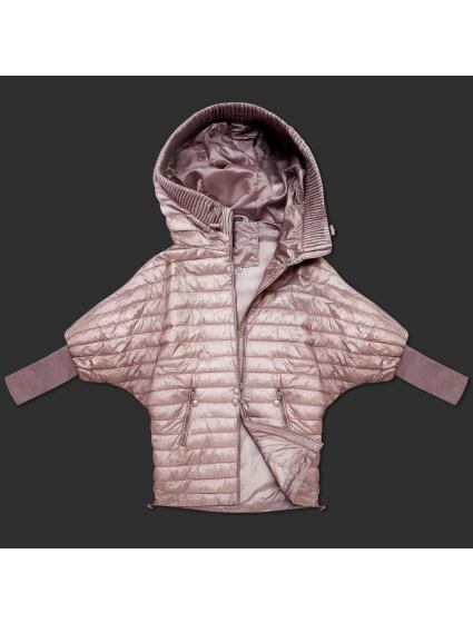 Dámska bunda Minority bat light pink (P3-6913-52)