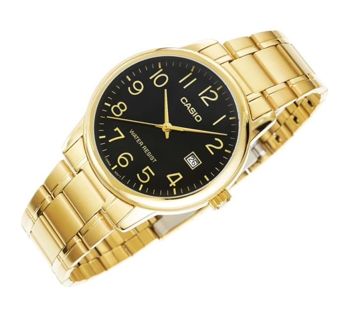 Pánske hodinky CASIO MTP-V002G-1BUDF + BOX Pánske hodinky CASIO MTP-V002G-1BUDF + BOX