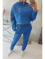 Izolačná sada s farebnou potlačou nevädze modrá Izolačná sada s farebnou potlačou nevädze modrá